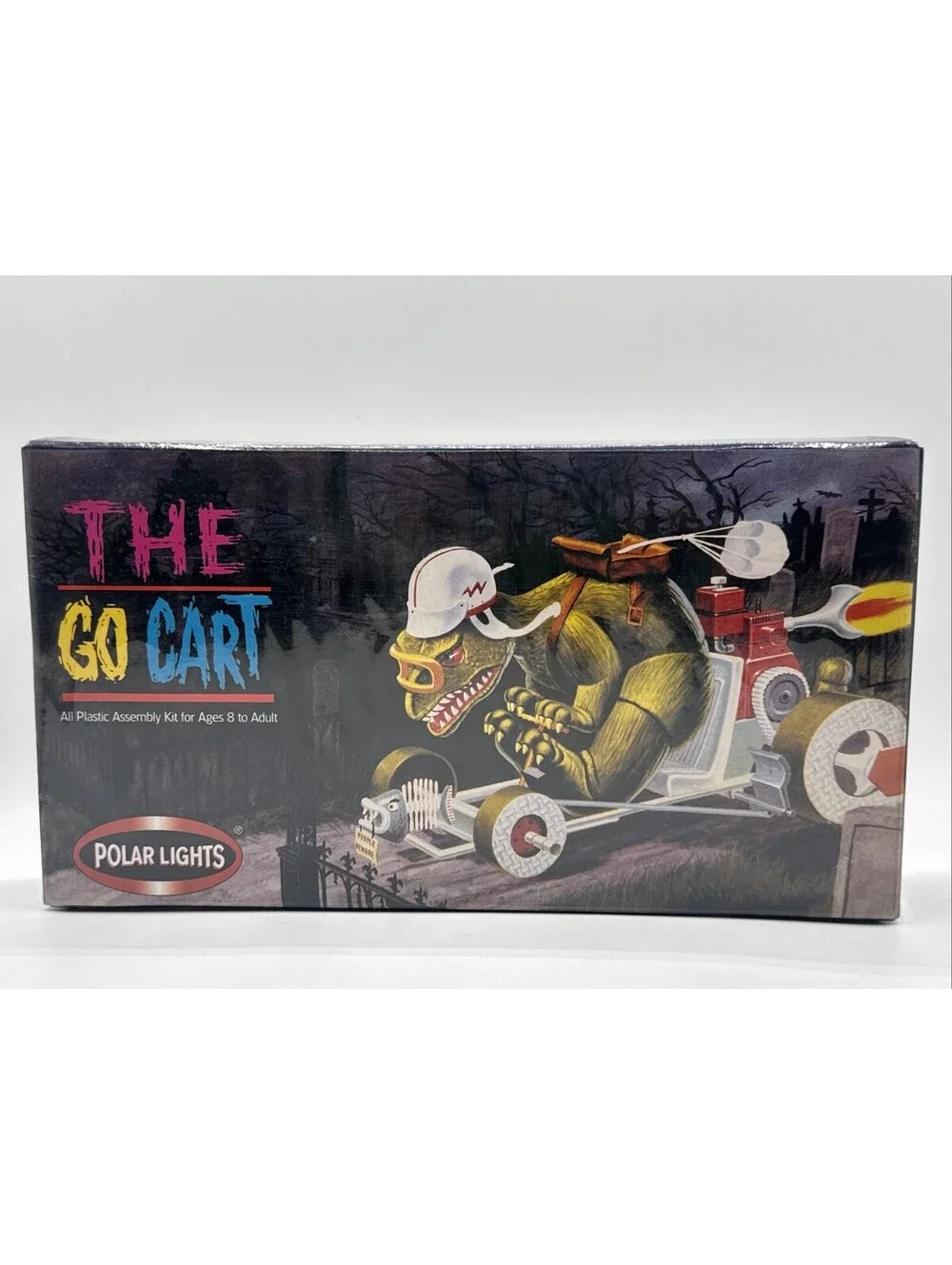 Polar Lights The Go Kart Model Kit 1999 Sealed #5029 Wacky Godzilla Plastic